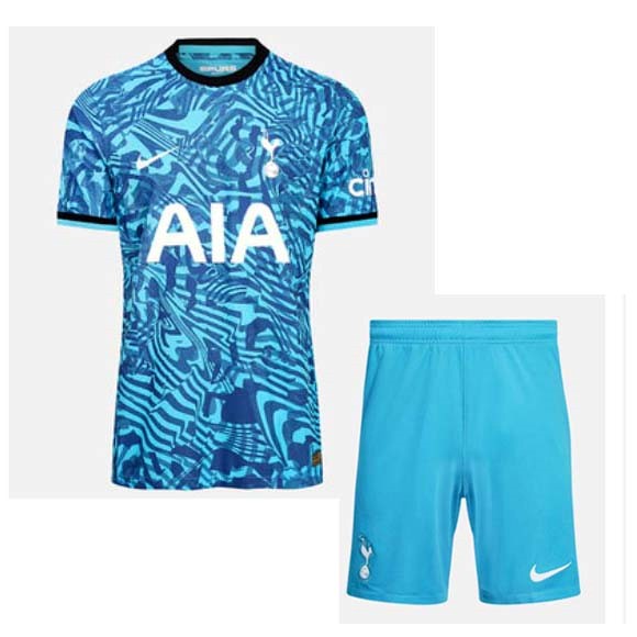 Camiseta Tottenham Tercera equipo Niño 2022-23